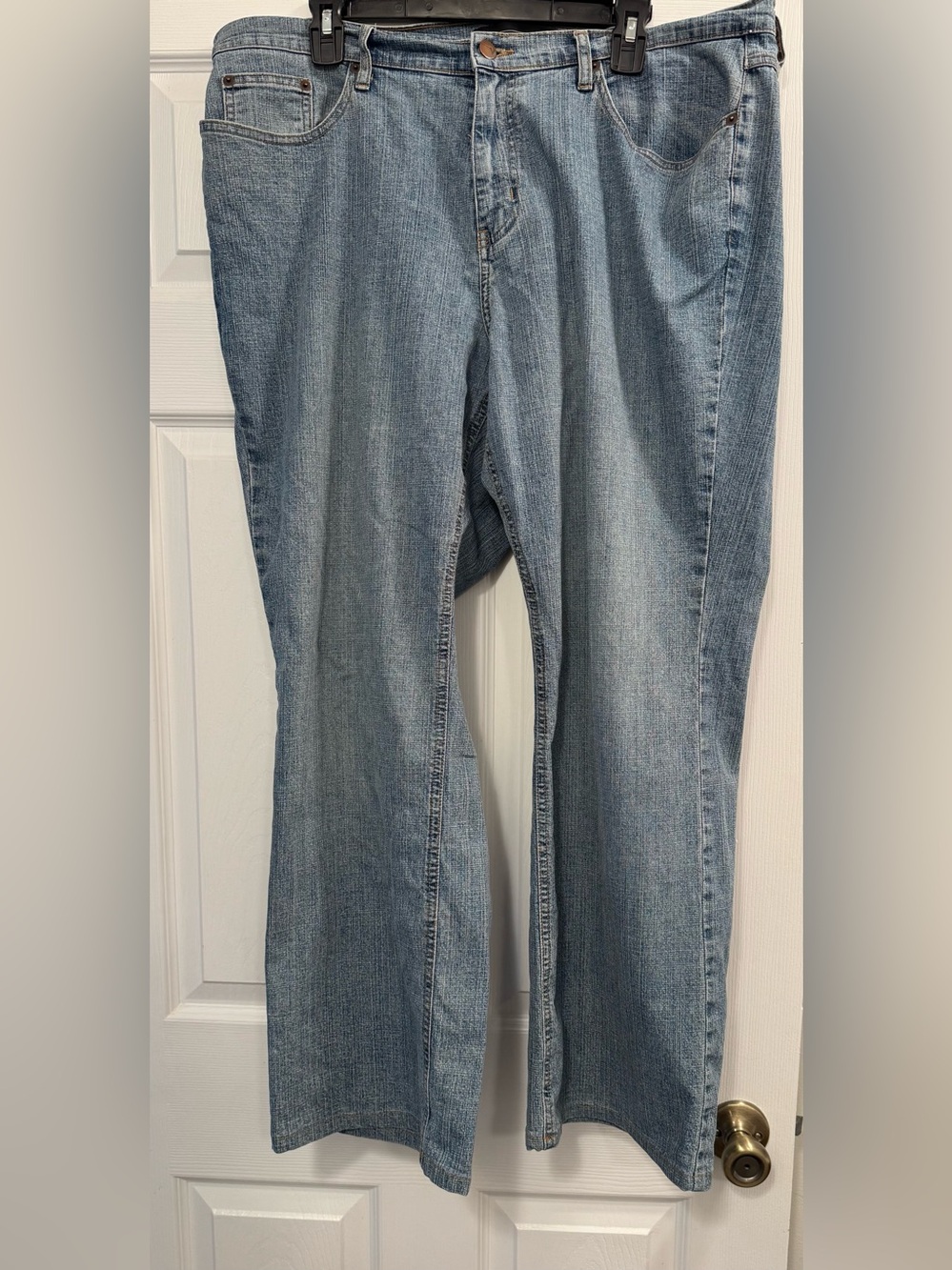 Venezia Light Blue Flared Wide-Leg Jeans